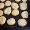El cooksnap de Agostina De Marchi cuando hizo Galletitas danesas (iguales a las de lata).
