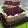 Cooksnap dari dita ummu Khalid untuk resep Bolu Rainbow kukus 1 telur