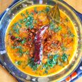 Sushama Y. Kulkarni's cooksnap of when they made हॉटेल स्टाईल दाल फ्राय (dal fry recipe in marathi).