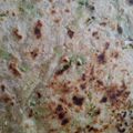 Preeti Chawla 's cooksnap of when they made Cabbage & Carrot paratha.