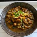 Yui Miles's cooksnap of when they made Spinach Channa Curry (Chickpea Curry).