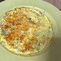 El cooksnap de Alejandra Álvarez cuando hizo Frittata de chayote y queso (tortilla de huevo).