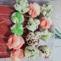 Cooksnap dari Ayuningtiyas untuk resep Bolu kukus mekar rainbow