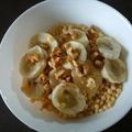 El cooksnap de Tamara cuando hizo Bananas caramelizadas con mermelada y granola light.