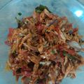 Cooksnap dari carolinna untuk resep Tongkol Suwir Balado