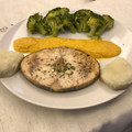 El cooksnap de Antonio Jara cuando hizo Emperador con salsa de curry fit y brócoli.