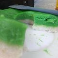 Cooksnap dari Mela Malina untuk resep Talam Ketan Srikaya Pandan
