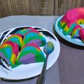 Cooksnap dari Indri Nuzul untuk resep 242) Rainbow Bread Pudding