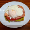 El cooksnap de Benalmádena cuando hizo Tostas de aguacate y salmón ahumado con huevos escalfados.