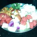  Chef Richa pathak. का कुकस्नैप जब उन्होंने मूंग मोठ की चाट (moong ki chaat recipe in Hindi) बनाया था।