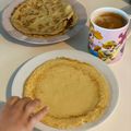 El cooksnap de Elena cuando hizo Crepes dulces.