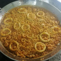 El cooksnap de Marta cuando hizo Arroz a banda.