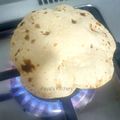 Payal Sachanandani (payal's kitchen)'s cooksnap of when they made ફુલકા રોટલી (Fulka Roti Recipe In Gujarati).