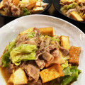 aki☆0925☆'s cooksnap of when they made 春キャベツと豚薄切り肉と厚揚げの味噌炒め.