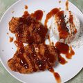 El cooksnap de Daniel González cuando hizo Pollo katsu en freidora de aire {receta japonesa}.