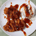 El cooksnap de Daniel González cuando hizo Pollo katsu en freidora de aire {receta japonesa}.