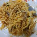 Cooksnap 0h Hana !! semasa beliau membuat Bihun goreng sardin.