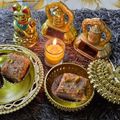 Monica's Cookhouse's cooksnap of when they made Sham savera (doda) barfi.