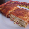 El cooksnap de david cuando hizo Pastel de calabacín con queso y bacon.