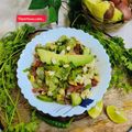 Parul Manish Jain का कुकस्नैप जब उन्होंने अवाकाडो, पार्सली, मस्टर्ड सॉस सलाद (Avocado Parsley Mustard Sauce Salad) बनाया था।