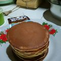 Cooksnap dari Aprilia Andika Putri🌻 untuk resep Pancake tabur meses dan susu coklat tanpa backing powder