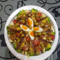 El cooksnap de Mariano Mateos Fernandez cuando hizo Ensalada de cogollos de Tudela con anchoas y 🍎 manzana.