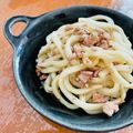 CZKO's cooksnap of when they made みょうがの焼きうどん.