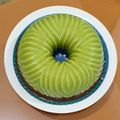 Cooksnap dari Indah Sri Wahyuni untuk resep Puding santan pandan