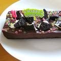 YUKO0627's cooksnap of when they made 簡単！焼かない！オレオ生チョコケーキ♡.