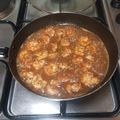 El cooksnap de Ivan Camilo Duran cuando hizo Camarones salteados en salsas negras.