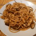 El cooksnap de Maija Doe cuando hizo Pasta con setas y gambas.