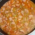 El cooksnap de Carlos Retamal cuando hizo Pavo estofado.