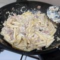 Cooksnap dari ekitchen untuk resep Guilty Creamy Pasta with Crispy Bacon
