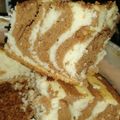 El cooksnap de Diana Inzúa cuando hizo Torta veteada.