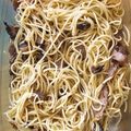 Cooksnap dari sylvi hidayana untuk resep Wagyu Aglio Olio with Mushroom and Truffle Oil