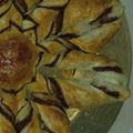 El cooksnap de Euge O.C cuando hizo Flor de Hojaldre y Nutella.