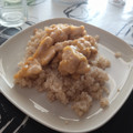 El cooksnap de roangar cuando hizo Pollo jugoso con salsa de mango.