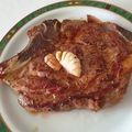 El cooksnap de Man cuando hizo Chuletón de limusin estilo Gordon Ramsey.