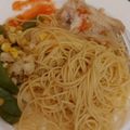 Cooksnap dari Dw's Kitchen untuk resep Spaghetti with garlic butter prawns (#pr_pasta)