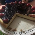 El cooksnap de Analia Saavedra cuando hizo New York cheesecake (cocida).