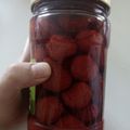 کوک اسنپ درخشان بعد از امتحان کردن کمپوت توت فرنگی🍓🍓🍓😋.