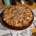 El cooksnap de Patricia Calquin Castro cuando hizo Queque Manzana-Canela-Nuez.