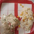 El cooksnap de Ninoshka Solano cuando hizo Pollo con crema y loroco.