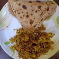 Firdos Khan 's cooksnap of when they made Aloo gobhi.