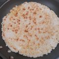 El cooksnap de Mechy Monzón cuando hizo Mbeju De Almidón.
