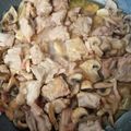 El cooksnap de Amaia Arana Oianburu cuando hizo Lagarto con champiñones y jamón.