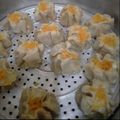 Cooksnap dari Aryani Fergie Nugraha untuk resep 01.2020.Dimsum Ayam campur Udang (pakai labu siam)