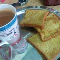 Abhishek Kumar's cooksnap of when they made Simple French Toast.