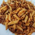 El cooksnap de Yaiza Carol cuando hizo Macarrones con salsa boloñesa italiana.