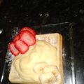 El cooksnap de Paola Reges cuando hizo Crema pastelera.